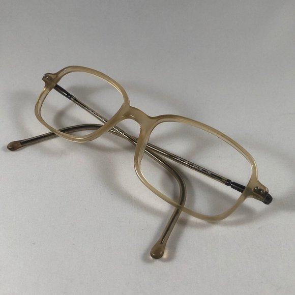 Vintage Giorgio Armani 387 083 Eyeglass Frame Clear Square Retro 51-18-140 Italy - Picture 11 of 11